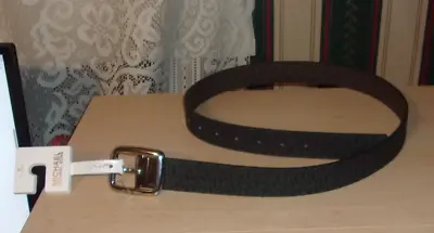 Michael Kors  29551814C Signature Reversible Black Belt Size MEDIUM • $18