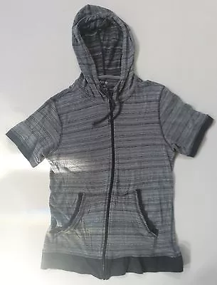 Bar 3 Gray Short Sleeve Hoodie - Small • $8