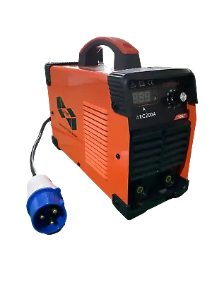 Uptime® 200AMP MMA/ARC INVERTER WELDER WITH LED DISPLAY + ACCESSORIES -200AMP  • £89.99