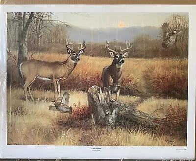 1988 Quail  Unlimited  “Full House”Print Signed Linda Picken #643/1000 • $70