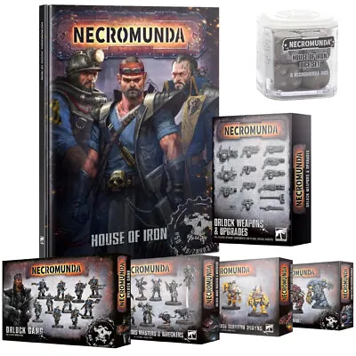 Necromunda Orlock Gang Kits & Accessories | House Of Iron Rules & Miniatures • £17