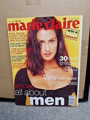 Marie Claire Magazine Australia May 1996 - Yasmeen Ghauri • $35