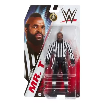 Mr. T Referee Chase Variant WWE Mattel Basic Series #143 Wrestling Action Figure • $5.50