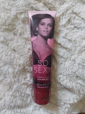 Victoria's Secret SO SEXY Flexible Hold Styling Gel For Hair 5 Oz SUPERMODEL • $79.95