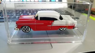 1955 Chevrolet Belair Hardtop 1/64-In Display Case-Free Shipping • $10