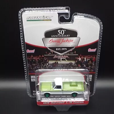 2023 Greenlight Green Machine 1972 Chevrolet C-10 Custom Barrett Jackson Se 11 • $11.99