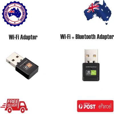 $8.45 • Buy Dual Band 600Mbps USB WiFi Wireless Bluetooth Lan Network Adapter 2.4GHz 5GHz