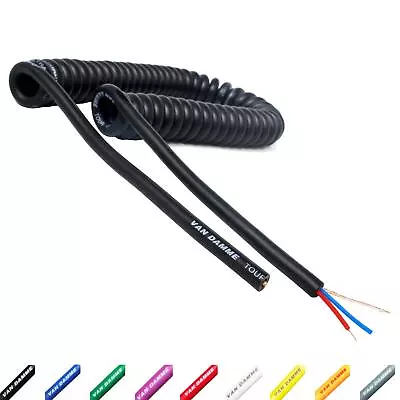 Van Damme XKE Curly Retractable Cable • £30.05