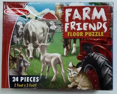 Melissa & Doug Farm Friends (#4404) 24-Piece Floor Puzzle  • $4.25