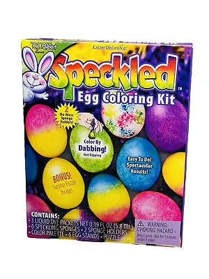Easter Unlimited Speckled Egg Easter 65pc Egg Decorating Kit • £12.21