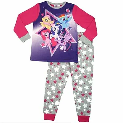 Licensed Girls My Little Pony Pyjamas Girls PJ's Pyjamas Pjs Age 4-10 Years MLP • £6.99