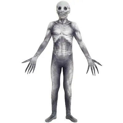 Kids The Rake Morphsuit Boys Girls Creepepasta Halloween Fancy Dress Costume • $41.95