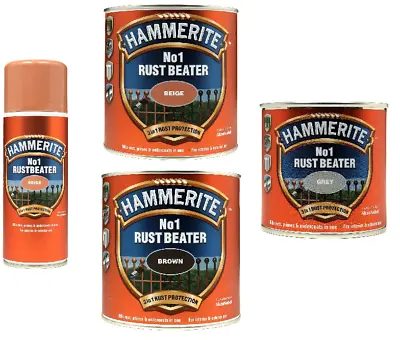 Hammerite No1 Rust Beater Metal Paint 250ml - 400ml • £8.29