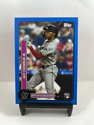 2021 Topps Brooklyn Collection Jazz Chisholm Jr /40 Florida Marlins • $29.99