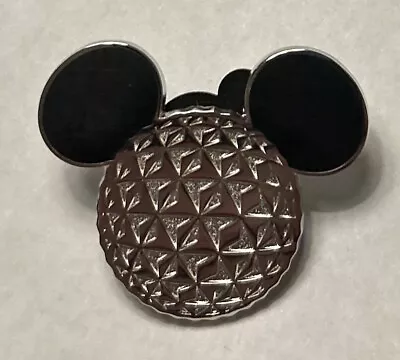 Disney World - Mickey Mouse Head Ears Icon - Epcot Spaceship Earth Pin • $5.49