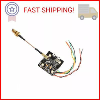 5.8GHz FPV VTX PIT/25/200/600/1000mW Switchable FPV DVR Transmitter With Microph • $33.40