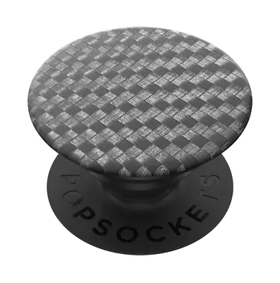 $16.95 • Buy PopSockets PopGrip Phone Grip Stand Mount Holder Swap - Carbonite Weave