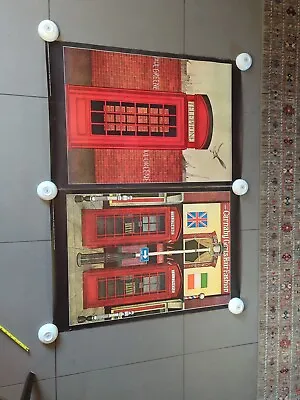 Paul Green Telephone Box And Carnaby Hairy Vintage Posters 1970's  • $143.32