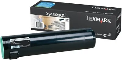 Original Lexmark Toner X945X2KG Black For X 940 945 • £23.90