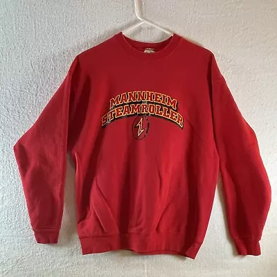 Mannheim Steamrollers Vintage 80s Tour Christmas Music Crewneck Sweatshirt Large • $19.75