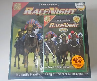 Host Your Own Race Night (Horse Race) DVD Game (3rd Edition) Brand New BONUS DVD • £23.99