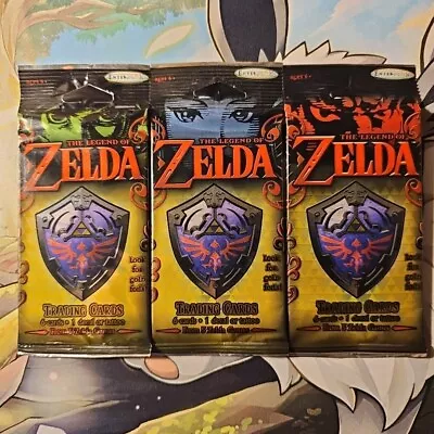 Legend Of Zelda 2016 Enterplay Trading Card Booster Pack Art Set (3 Boosters) • $5.50