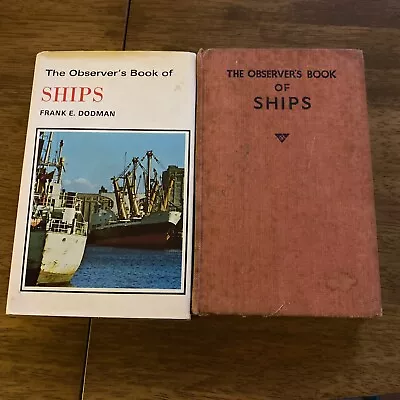 The Observer's Book Of . Ships Job Lot • £8