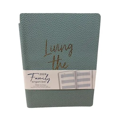 2024 A5 Week To View Diary Family Organiser Journal Flexi Cover Planner With Pen • £5.99