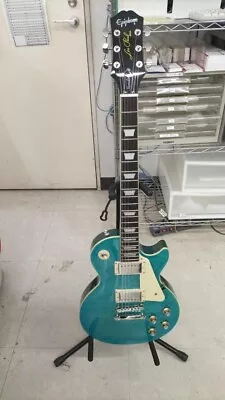Epiphone Les Paul Standard Trans Blue 60s Quilted Top Electric Guitar • $850