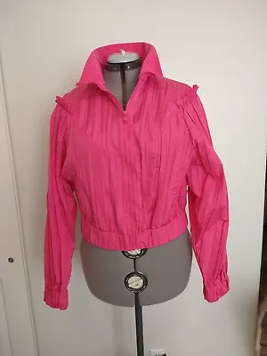 Zara Women Pink Jacket L • $27.99