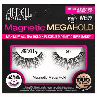 £9.99 • Buy Ardell Lashes Magnetic Mega Hold - 054 - Flexible False Eyelashes Reusable