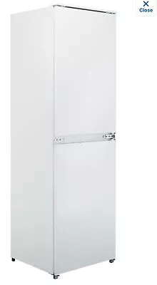 Zanussi ZNFN18FS5 Built-in Fridge Freezer - White • £122.18