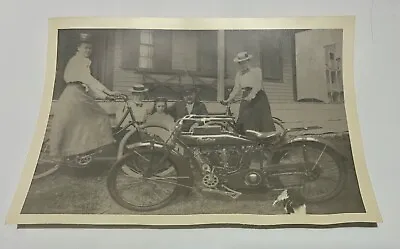 Early Indian Motorcycle Photograph 5  X 7  • $19.99