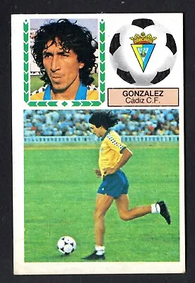 Jorge Magico Gonzalez - Cadiz Cf 1983-84 Card Este Panini Liga 83/84 Recovered • $150