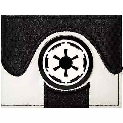 New Official Star Wars Galactic Empire Stormtrooper Armour Id Card Bifold Wallet • $39.59