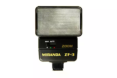 Miranda ZF-3 Zoom Shoe Mount Film Camera Electronic Flash  - Manual/Auto • £9.99