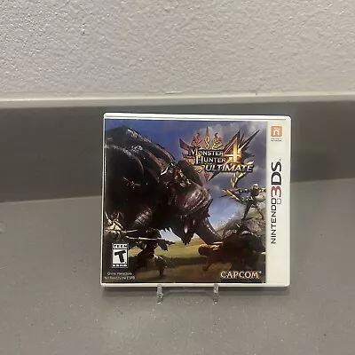 Monster Hunter 4 Ultimate Nintendo 3DS Complete In Box Cib Tested Working • $19.90