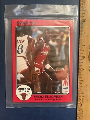 Michael Jordan 1985 Star Team Supers Factory Sealed Set VERY RARE Unopened! • $5000