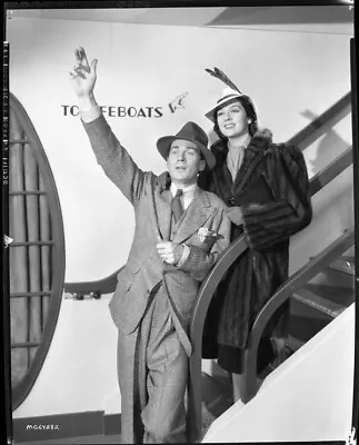 £96.71 • Buy Man Proof 1938 Rosalind Russell Walter Pidgeon Original 8x10 Camera Negative 