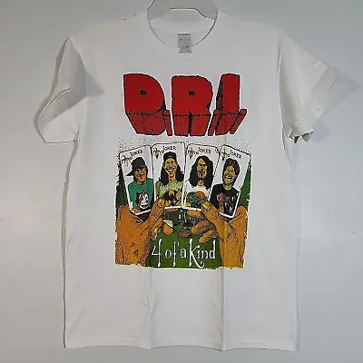 . D.R.I. 4 Of A Kind 2XL T-Shirt White Mens • $28.43