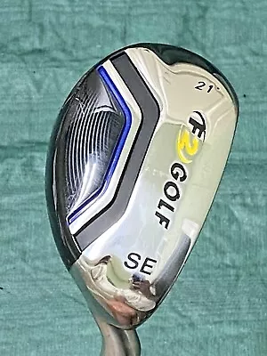 F2 GOLF  SE 21 DEGREE HYBRID RH UNIFLEX 71g GRAPHITE SHAFT   NEEDS NEW GRIP • $19.99