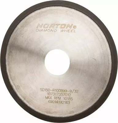 Norton ME73316 SD150-R100B99-9/32 69014192163 (6  X .035  X 1-1/4 ) Cutoff Wheel • $407.84