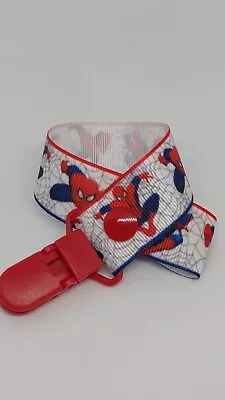 Baby Boys Spiderman Dummy Clip Red Spider Man. Free Mam Adapter On Request  • £3.50