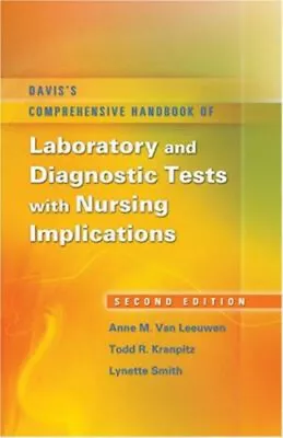 Davis's Comprehensive Handbook Of Laboratory And Diagnostic Tests • $4.50