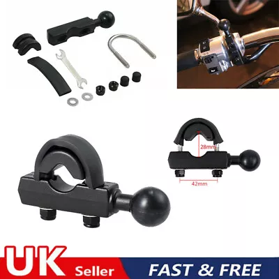 For RAM Mount U-Bolt Universal Motorcycle Handlebar Bike Rail Base 1  Ball Kit • £6.49