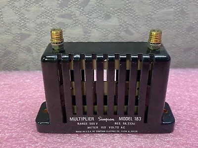 SIMPSON Model 183 Multiplier • $9.99