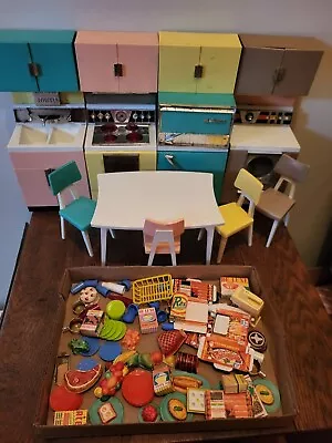 1960's Vintage Barbie Dream Kitchen Produced By Deluxe Reading Corp For Barbie. • $295