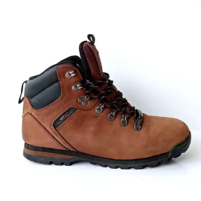 Karrimor KSB Kinder 00 - Men's Leather Hiking Boots UK 9 EUR 42 Brown Waterproof • £35