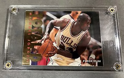 1995-96 Fleer - Total D #3 Michael Jordan - 3 OF 12 • $25