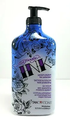 Ed Hardy INK Moisturizer Tan Extender Tattoo & Color Fade Protecting Lotion • $17.79